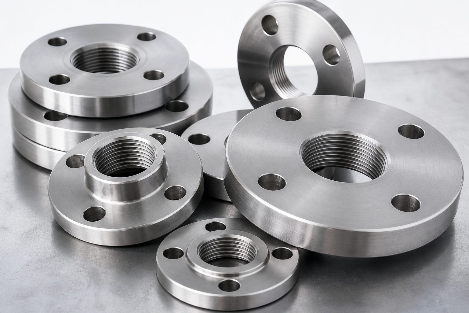 DIN 2565 / 2566 Threaded Flanges