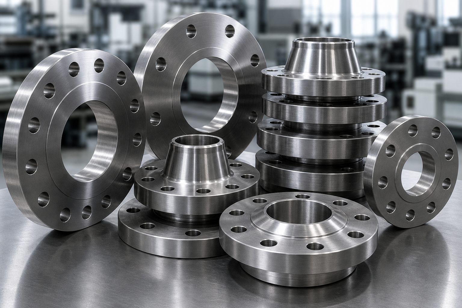 DIN 2631 PN6 Weld Neck Flanges