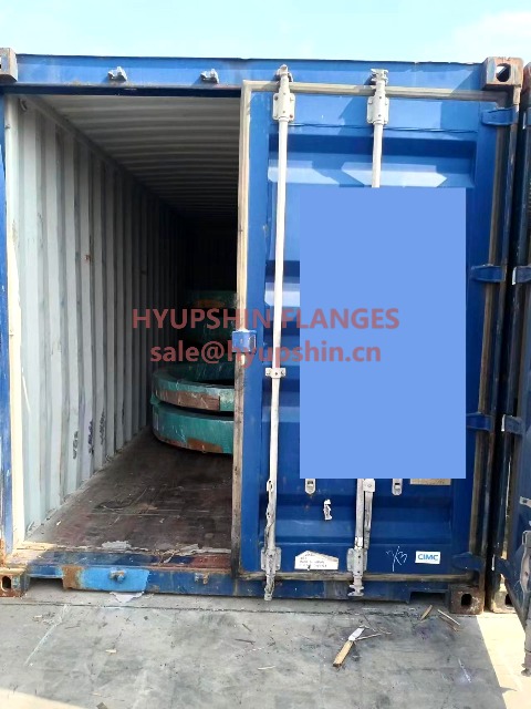 Flanges shipment on September 6, 2026