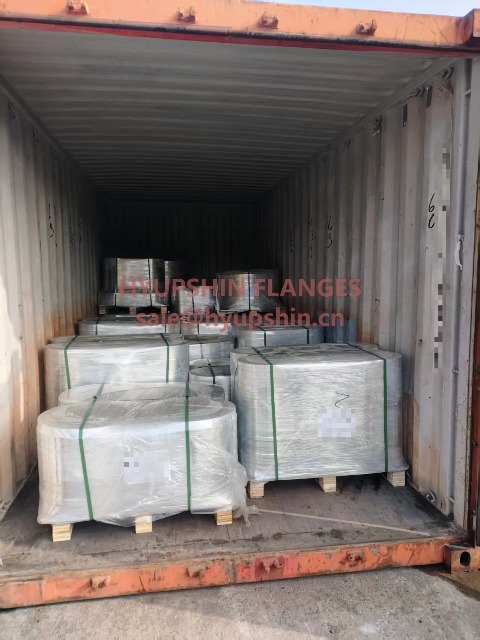 Flanges shipment on July 5, 2026