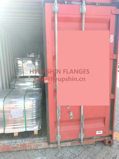 Flanges shipment on September 14, 2026