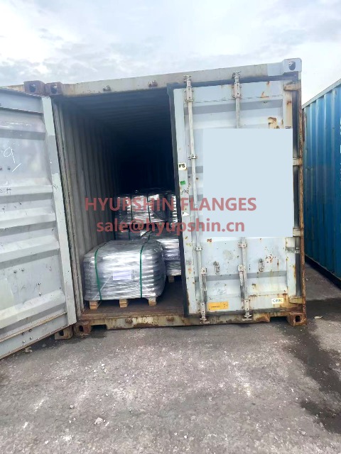 Flanges shipment on June 10, 2026