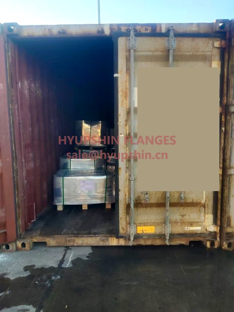 Flanges shipment on June 3, 2026