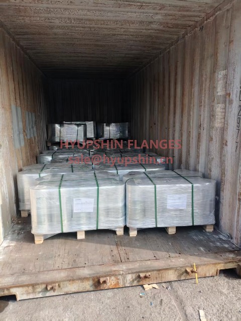 Flanges shipment on July 8, 2026