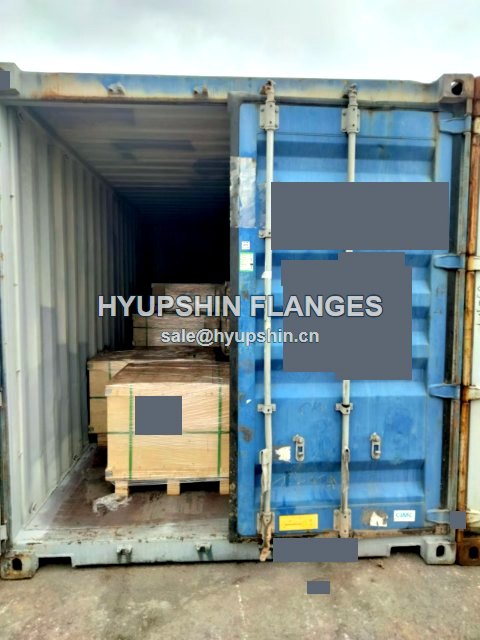 Flanges shipment on September 19, 2026
